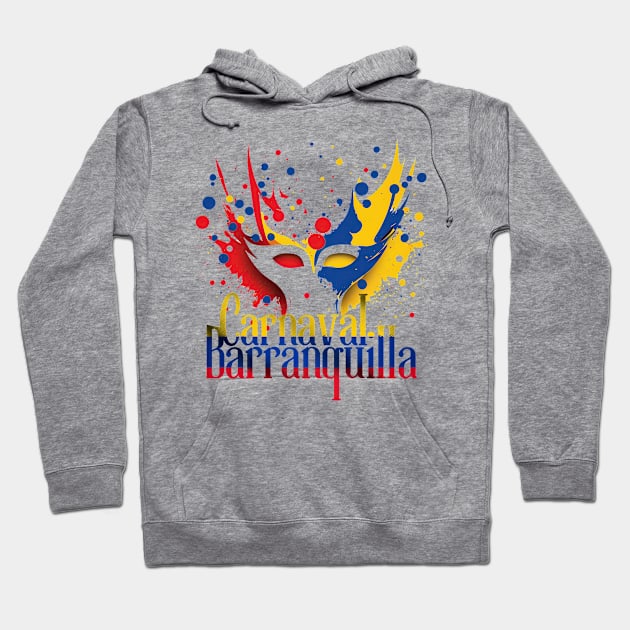 Barranquilla Carnival Hoodie by Micapox